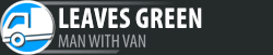 Man with Van Leaves Green